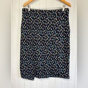 Maeve by Anthropology - Faux Wrap Knit Pencil Skirt Size 14